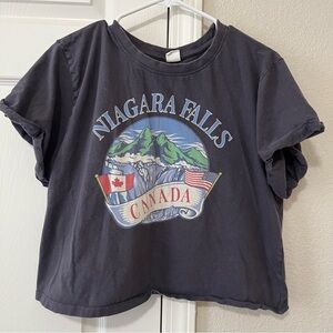 Niagara Falls Graphic Tee - Black